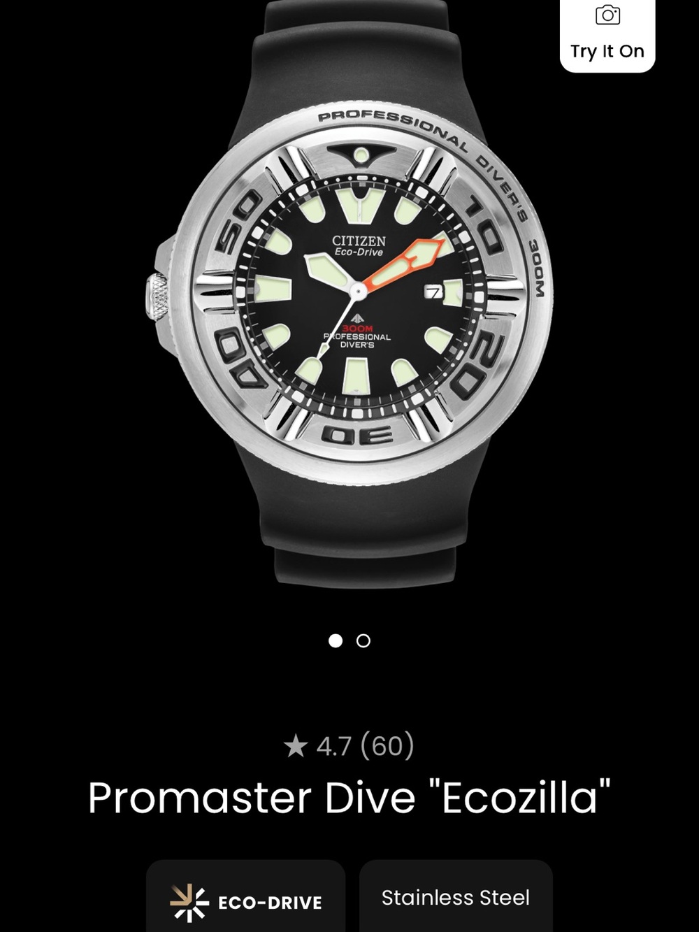 Citizen Promaster Dive "Ecozilla"